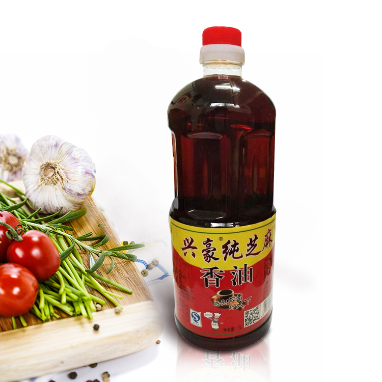 興豪純芝麻香油1L