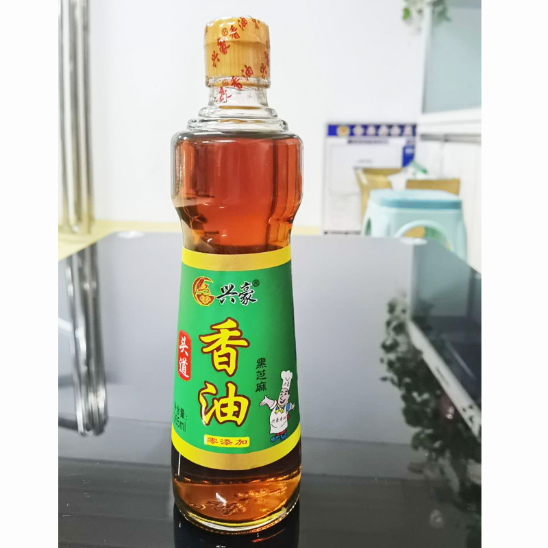 黑芝麻頭道香油365ml